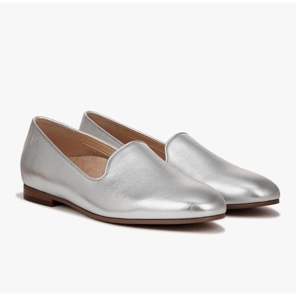 Vionic Shoes - Vionic Women's Willa Slip-on Loafer in Silver Size 8.5